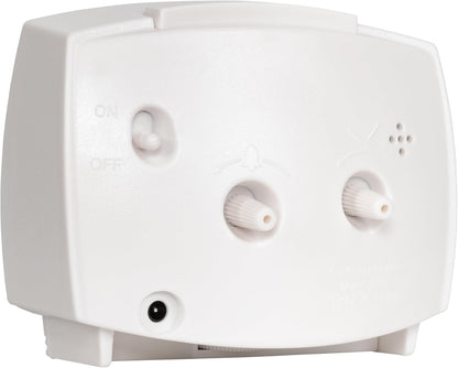 Equity 33100 Electric Silent Analog Alarm Clock with Lighted Dial