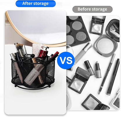 Pen Holder for Desk,360 Degree Rotating Pencil Holder Organizer