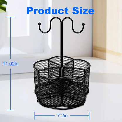 Pen Holder for Desk,360 Degree Rotating Pencil Holder Organizer