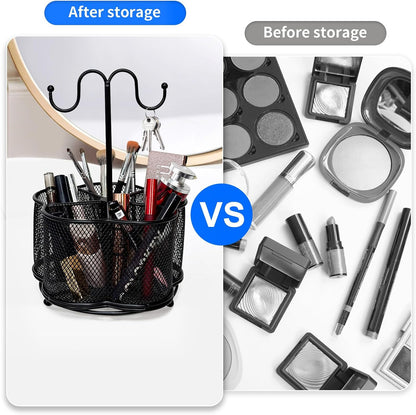 Pen Holder for Desk,360 Degree Rotating Pencil Holder Organizer