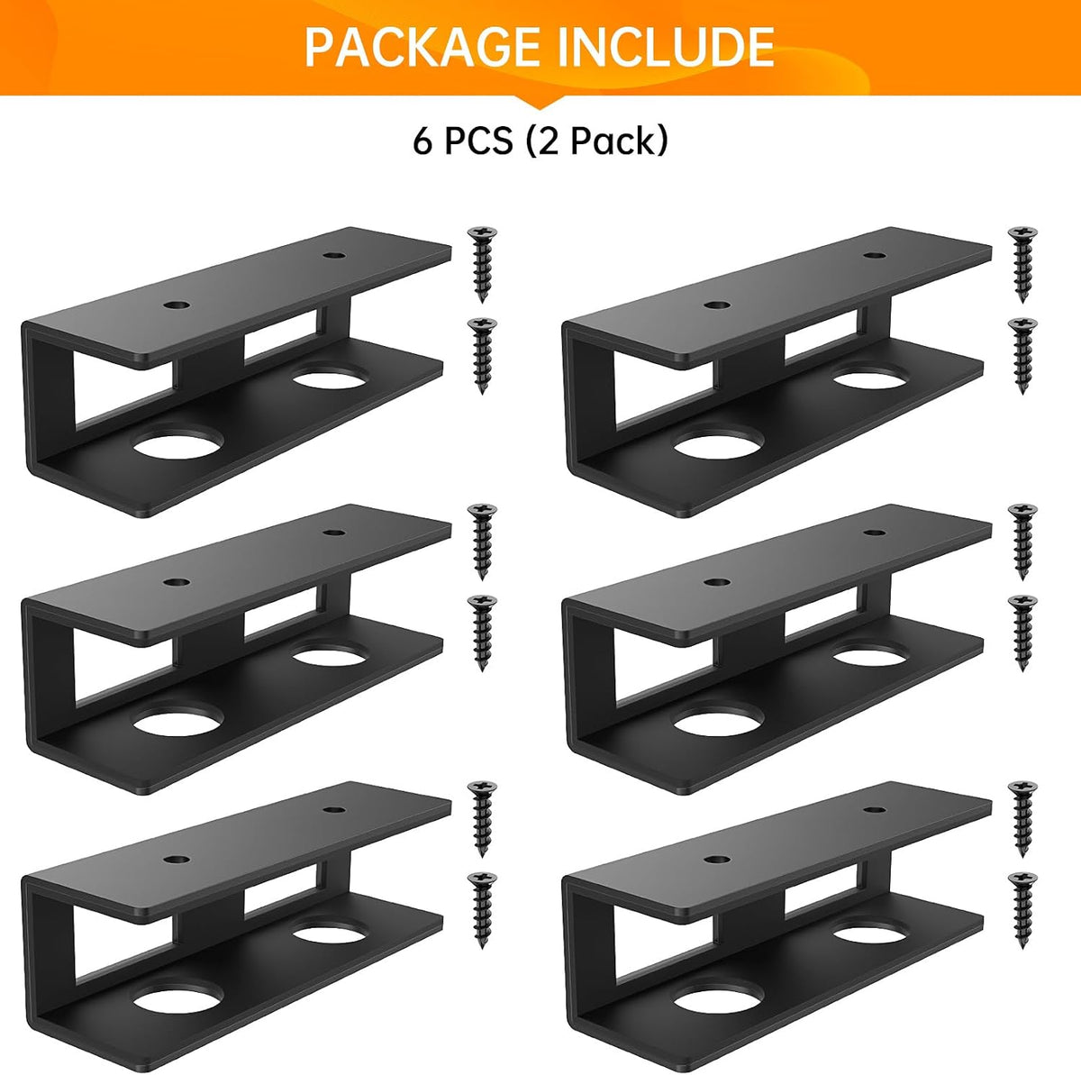 Under Desk Laptop Mount with Anti-Scratch Felt Board Under Desk Laptop Holder Tray Durable Under Desk Shelf for Laptop Thick up to 1.15”