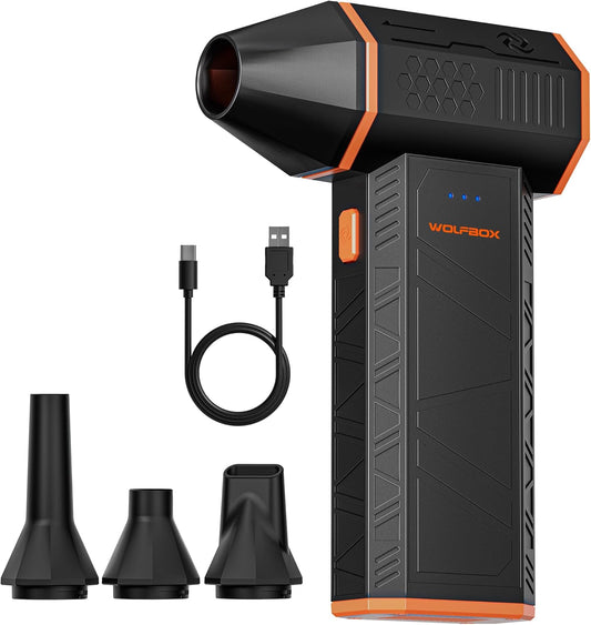 MegaFlow 50 Compressed Air Duster, 110,000 RPM, 3-Gear Adjustable