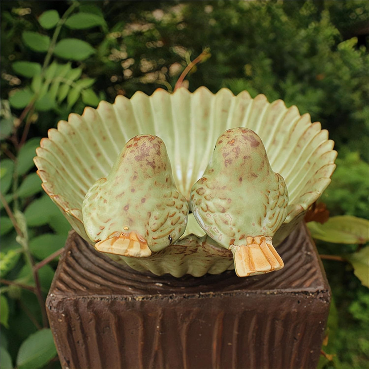 Ceramic Animal Shaped Flower Pot - Unique and Charming Home Decor (Tooth)