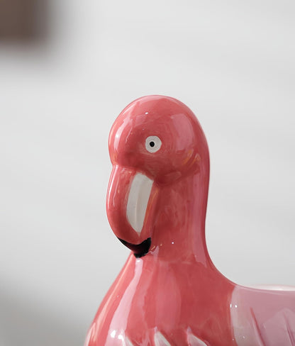 Ceramic Animal Shaped Flower Pot - Unique and Charming Home Decor (Tooth)