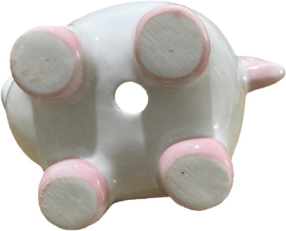 Ceramic Animal Shaped Flower Pot - Unique and Charming Home Decor (Tooth)