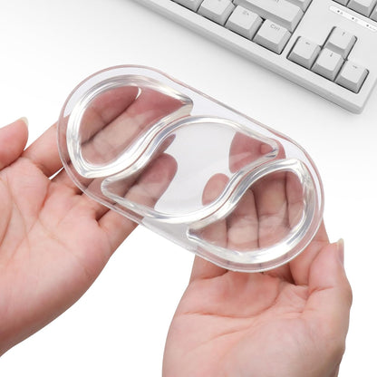 Gel Wrist Rest for Keyboard and Mouse Pad Set - Clear Green