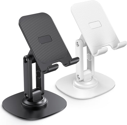 Cell Phone Stand for Desk, 2 Pack Adjustable Foldable Phone Holder