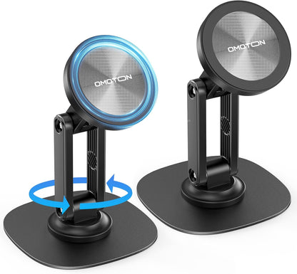 Cell Phone Stand for Desk, 2 Pack Adjustable Foldable Phone Holder
