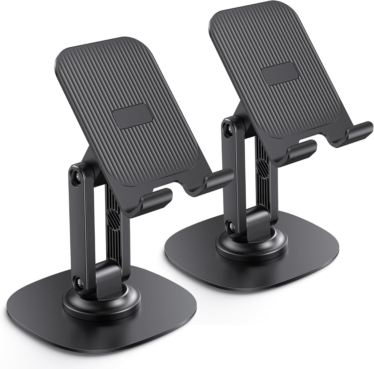 Cell Phone Stand for Desk, 2 Pack Adjustable Foldable Phone Holder