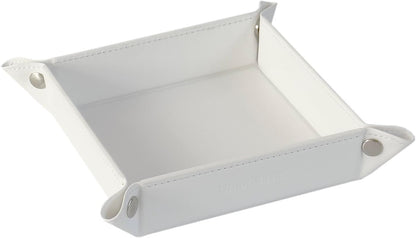 UnionBasic Small Valet Tray, Jewelry Tray for Rings Watches Earrings, Entryway Catchall Caddy for Coins Keys Change, Nightstand Bedside Valet Holder, Trays for Electronic Gadgets, Beige - Colors B