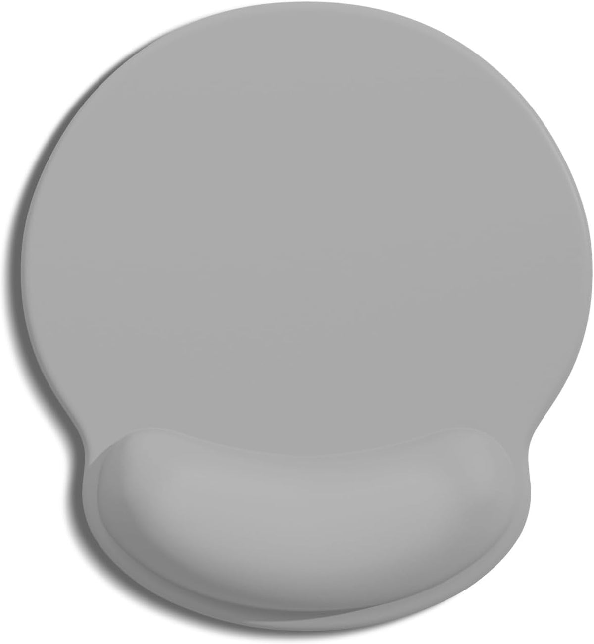Ergonomic Mouse Pad with Wrist Rest, Comfortable Silicone Non-Slip Computer Pain Relief Gel Mouse Mat with Wrist Support for Gaming, Work, Office, Women & Men, Cute Pattern, Beige