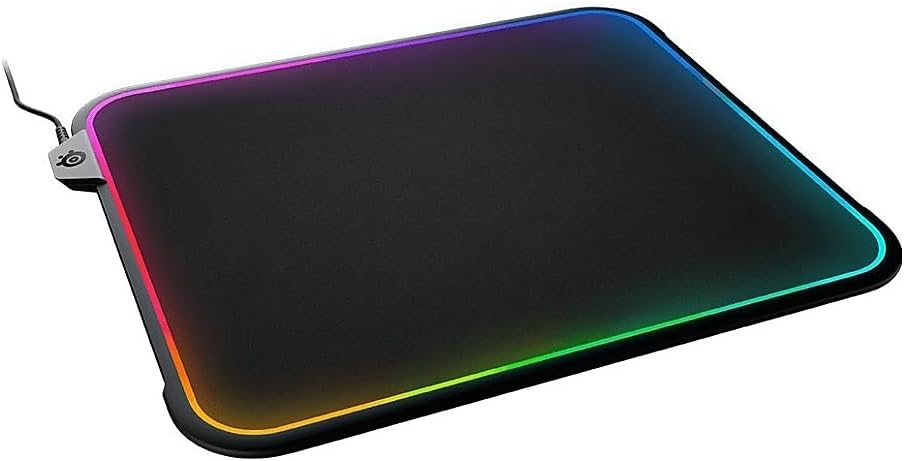 QcK Gaming Mouse Pad - XXL Cloth - Peak Tracking and Stability - Esports Mousepad - Never-Slip - Full Desk Coverage