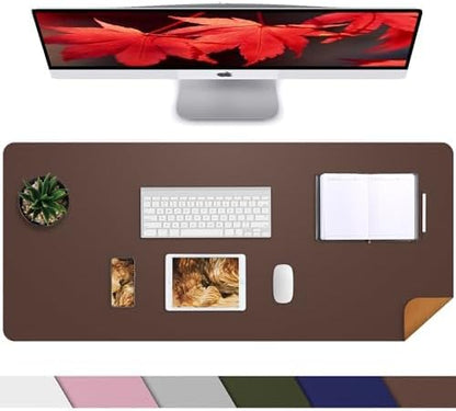 Large Desk Mat, 47" x 17", Black