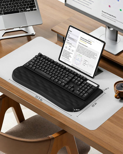 Wrist Rest with Keyboard Stand Ergonomic Computer Wrist Support Pad
