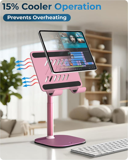 COOPER TabHolder Tablet Holder, iPad Stand for Desk, Portable Monitor Stand
