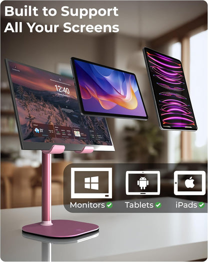 COOPER TabHolder Tablet Holder, iPad Stand for Desk, Portable Monitor Stand