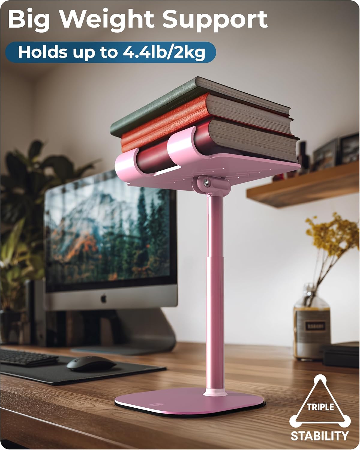 COOPER TabHolder Tablet Holder, iPad Stand for Desk, Portable Monitor Stand