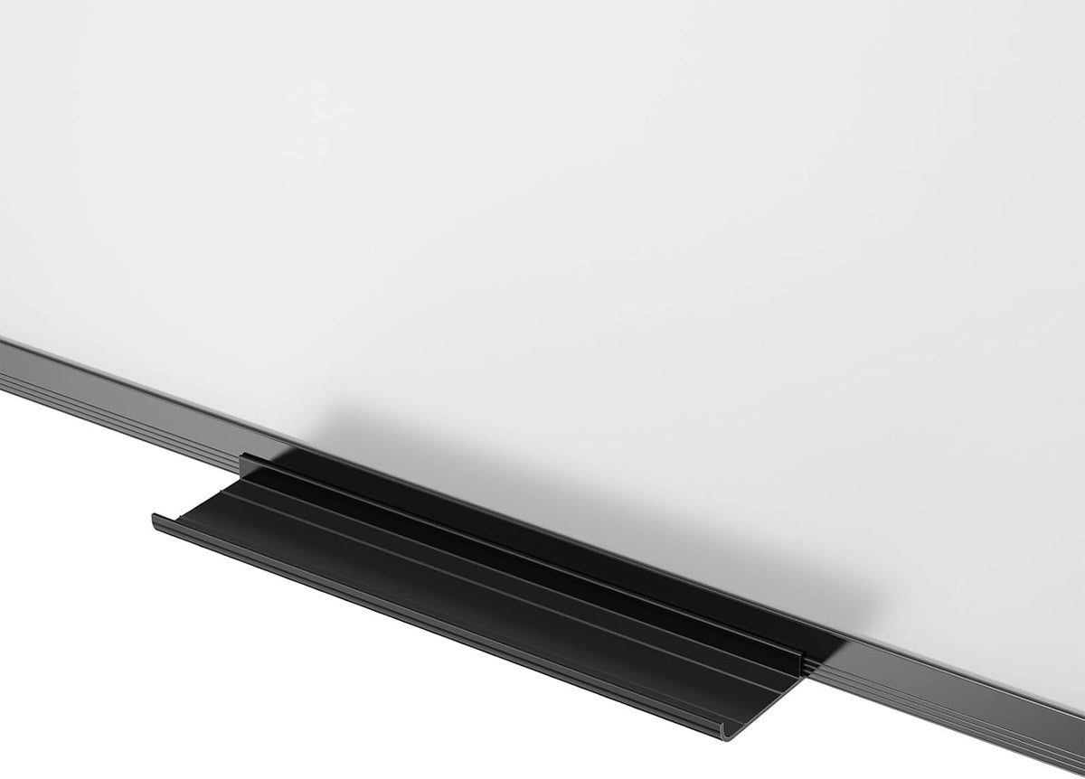 Magnetic Dry Erase White Board, 36 X 24 Inches, Black Aluminium Frame