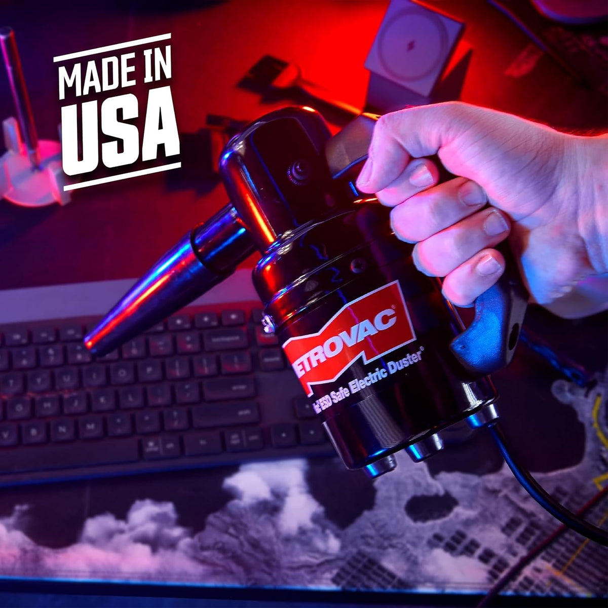 DataVac Computer Duster & Cleaner Super Powerful Electronic Dust Blower Environmentally Friendly