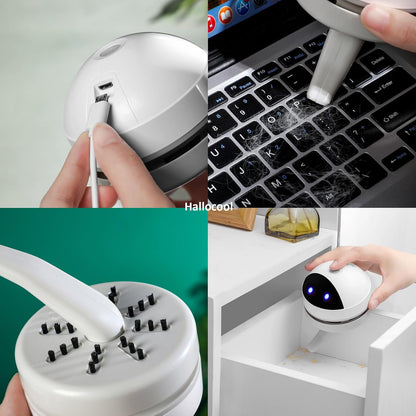 Desktop Vacuum Cleaner Mini Desk Vacuum Cleaner Portable Dust Crumb Sweeper