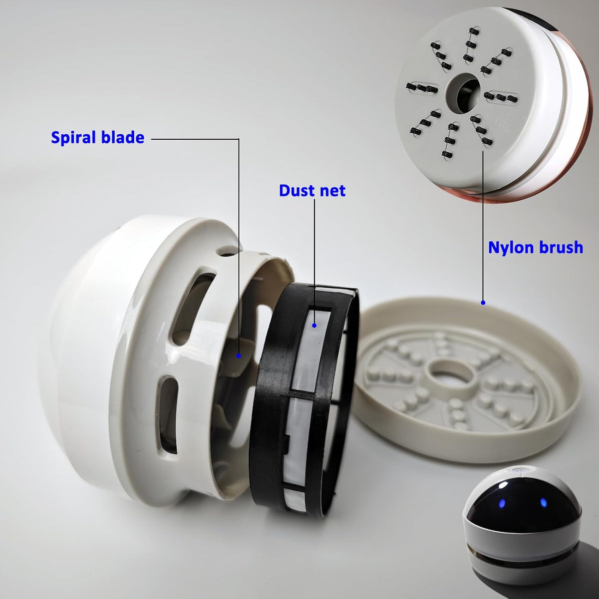 Desktop Vacuum Cleaner Mini Desk Vacuum Cleaner Portable Dust Crumb Sweeper