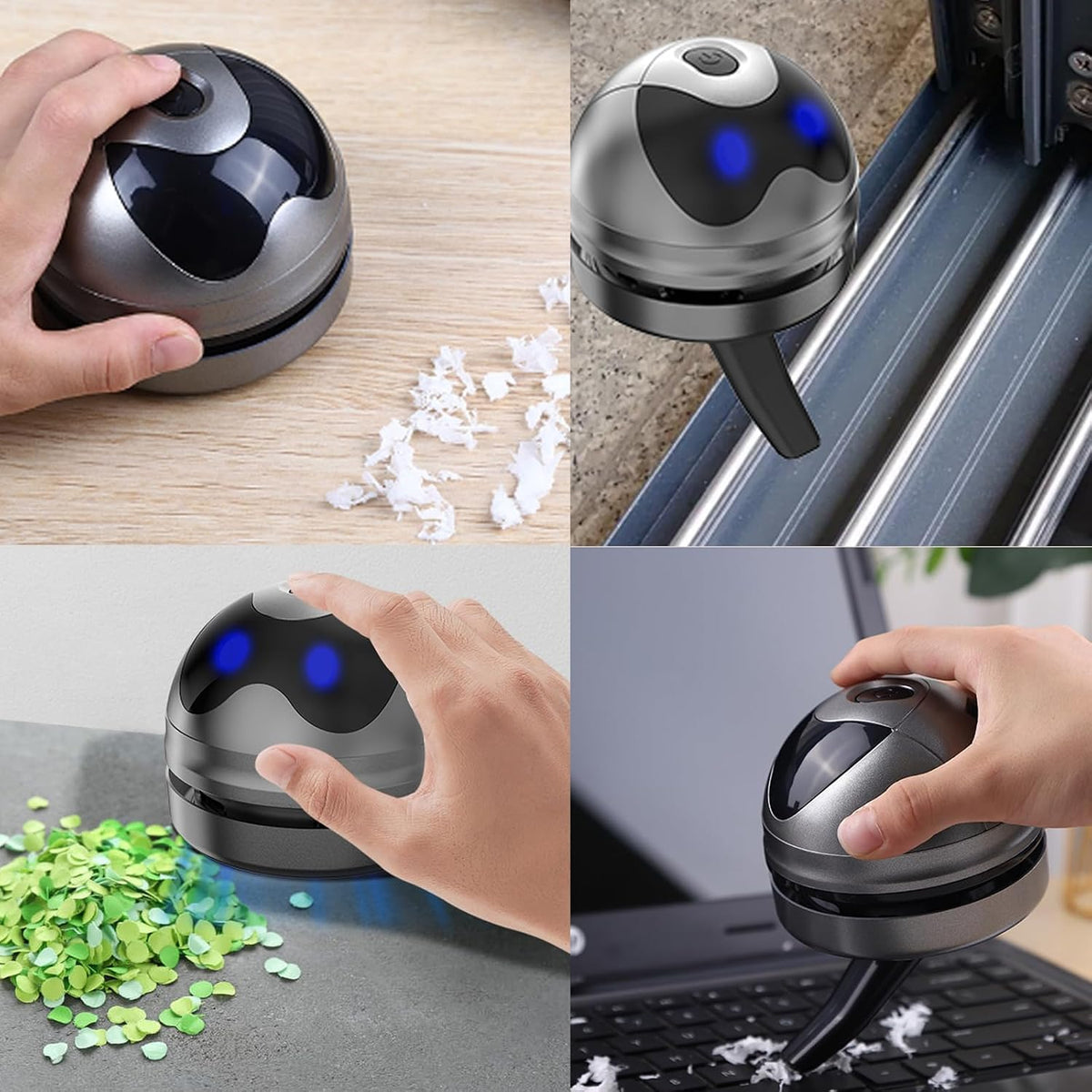 Desktop Vacuum Cleaner Mini Desk Vacuum Cleaner Portable Dust Crumb Sweeper