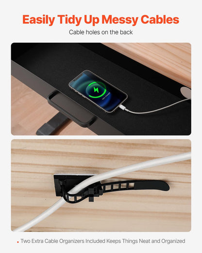 Under Desk Drawer Slide Out, 33inch Under Desk Mounted Pull-out Drawer Attachment, Hidden Under Counter Drawers for office Home Sit Stand Workstation, Black