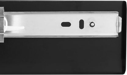 Under Desk Drawer Slide Out, 33inch Under Desk Mounted Pull-out Drawer Attachment, Hidden Under Counter Drawers for office Home Sit Stand Workstation, Black