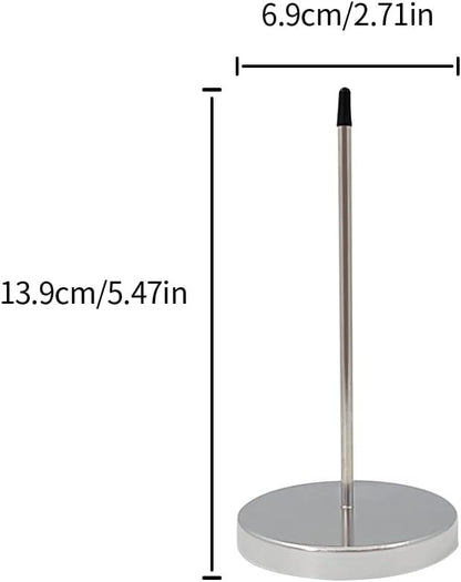 2 Pcs Desk Receipt Holder - Bill Fork Ticket Spike, Restaurant Check Spindle, Memo Holder