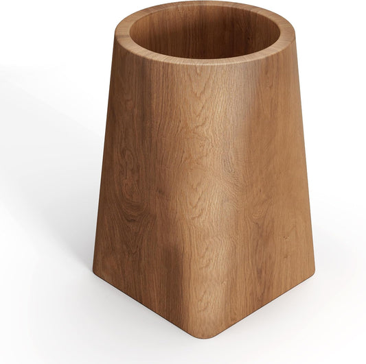 Wooden Pen Holder for Desk - Natural Wooden pencil