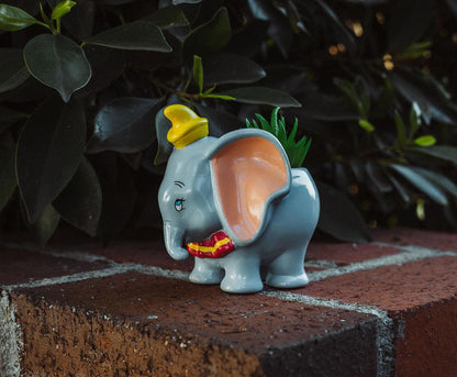 Disney Pixar WALL-E 4-Inch Ceramic Mini Planter with Artificial Succulent | Cute Small Flower Pot, Faux Indoor Plant for Desk Shelf