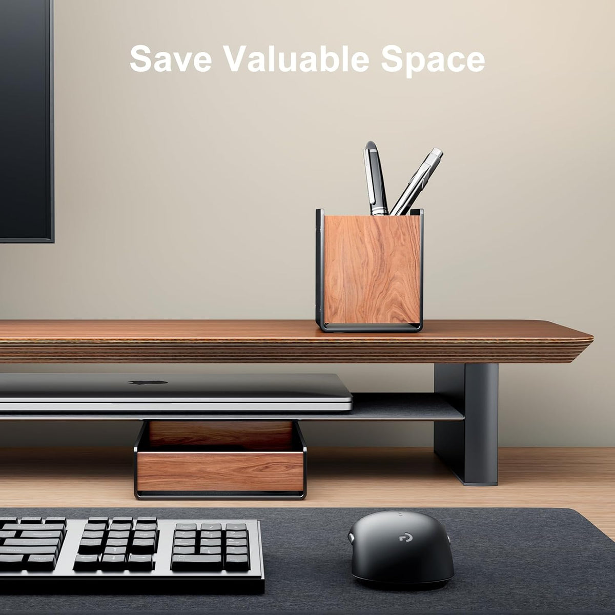 Desk Organizer Tray Pen and Pencil Holder Set