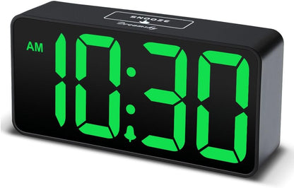 Small Digital Alarm Clock for Bedroom, RGB Kids Alarm Clock Boys