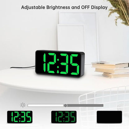 Small Digital Alarm Clock for Bedroom, RGB Kids Alarm Clock Boys