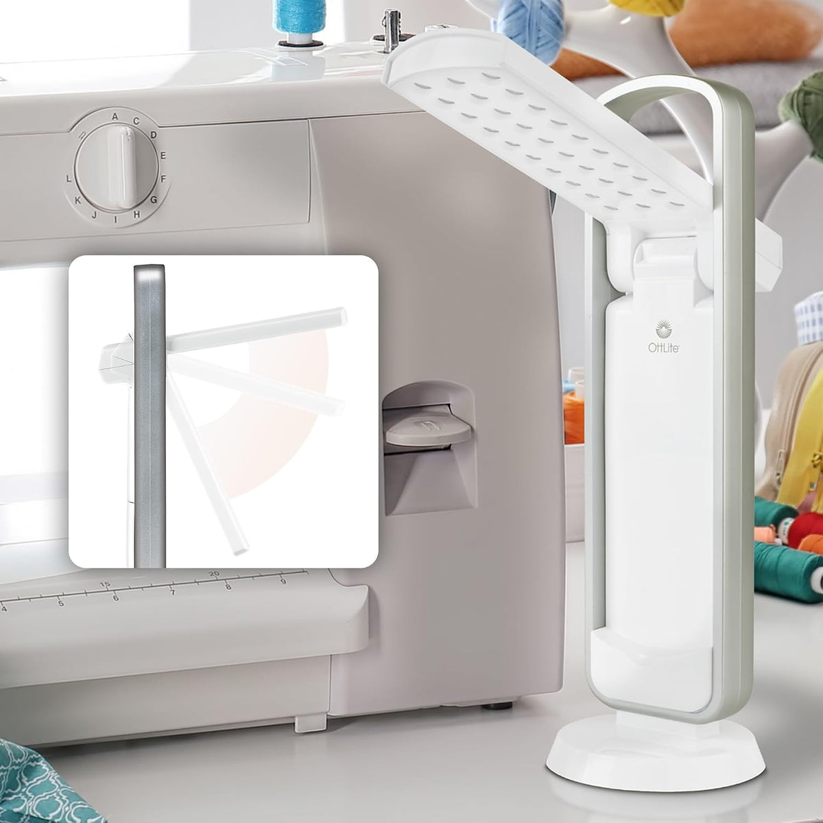 LED Task Lamp, White