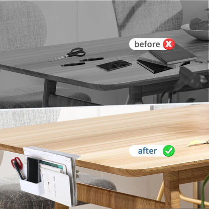 Desk Side Storage, Under Desk Hanging Desk Accessories