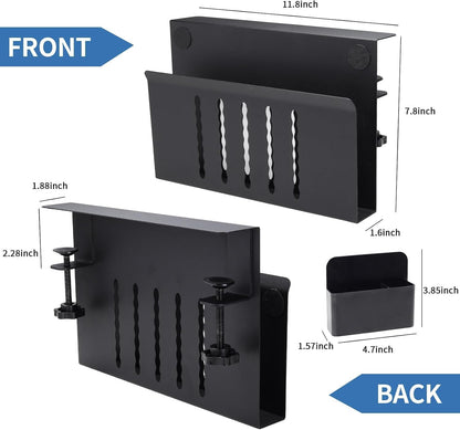 Desk Side Storage, Under Desk Hanging Desk Accessories