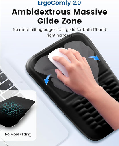 Ergonomic Gel Keyboard Wrist Rest and Mouse Pad with Wrist Rest Set