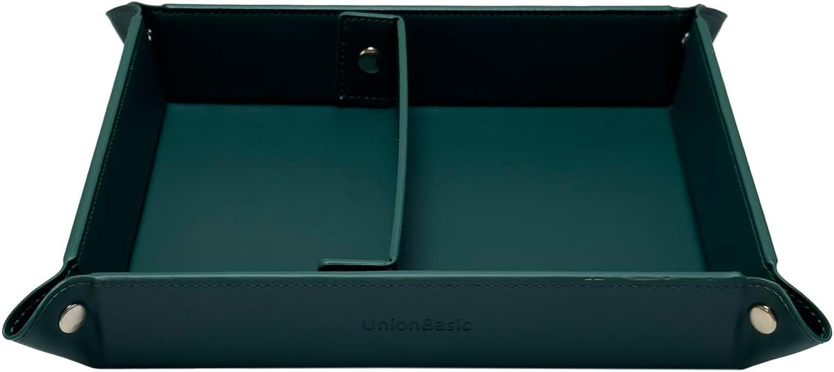 UnionBasic Small Valet Tray, Jewelry Tray for Rings Watches Earrings, Entryway Catchall Caddy for Coins Keys Change, Nightstand Bedside Valet Holder, Trays for Electronic Gadgets, Beige - Colors B