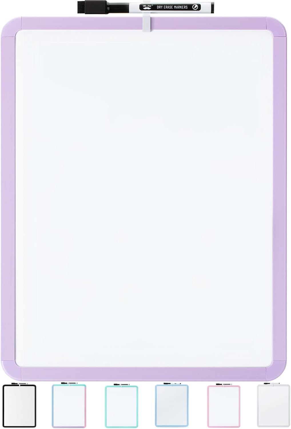 Dry Erase Board, 14” x 11”, White Frame