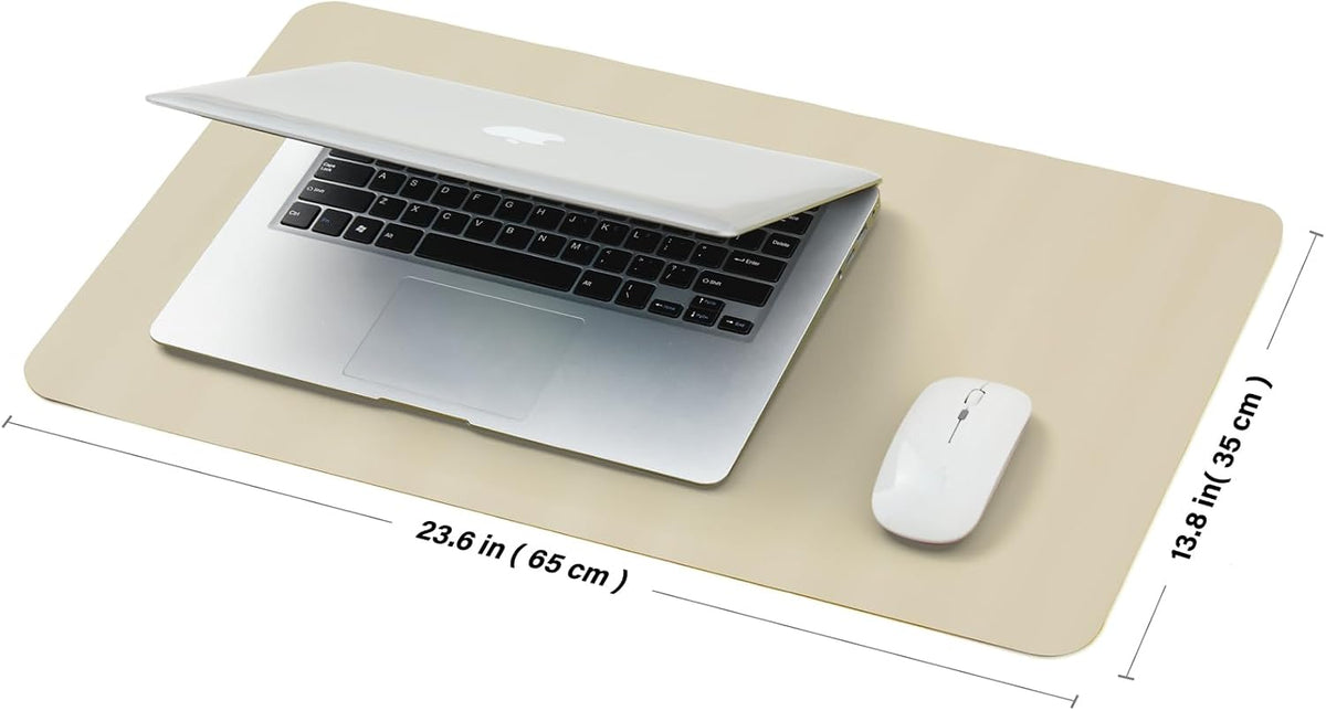 Large Cork Desk Mat - 47.2"x 17" Desk Pad for Office and Home - Ideal for Large Mouse Pad and Desk Mats on Top of Desks(Dark Green)