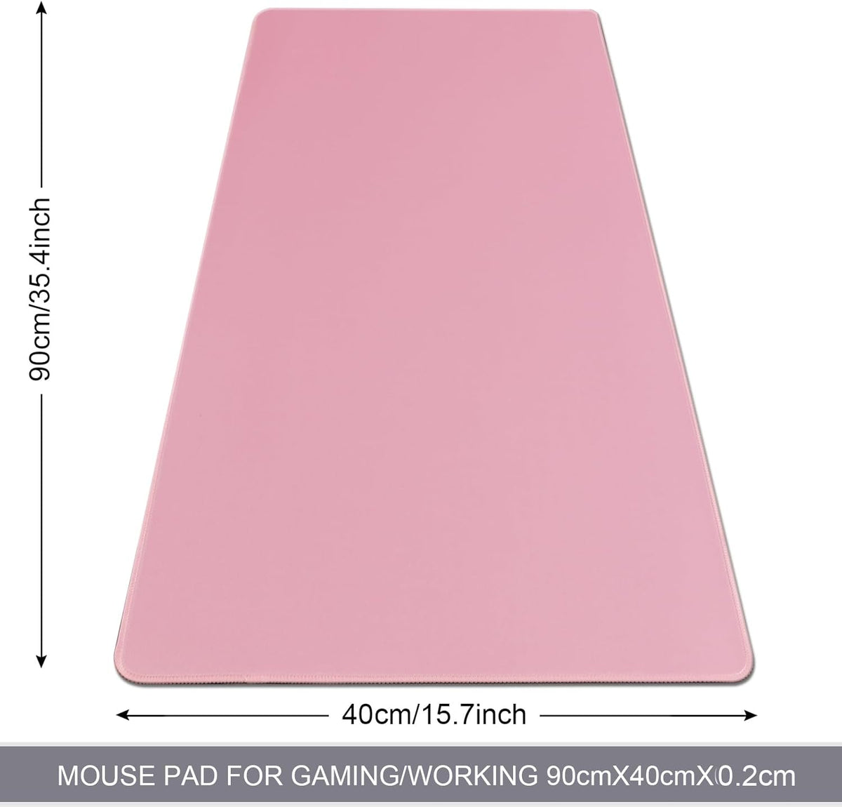XXL Professional Large Mouse Pad & Computer Game Mouse Mat (35.4x15.7x0.1IN, Map) (90 * 40 Map)