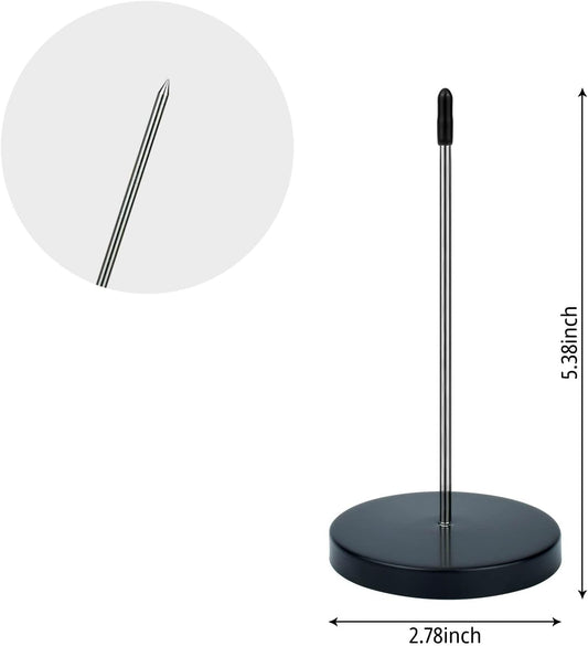 1 Pcs Ticket Spike, Receipt Spike Holder, Metal Bill Memo Holder for Restaurant, Kitchen, Office, Hotel (1)