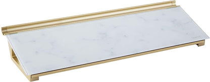 Quartet Glass Dry Erase White Board, Desktop Computer Pad for Notetaking, 18" x 6" Whiteboard, Clean Erase Surface with Storage, 1 Dry Erase Marker, White Surface (GDP186)
