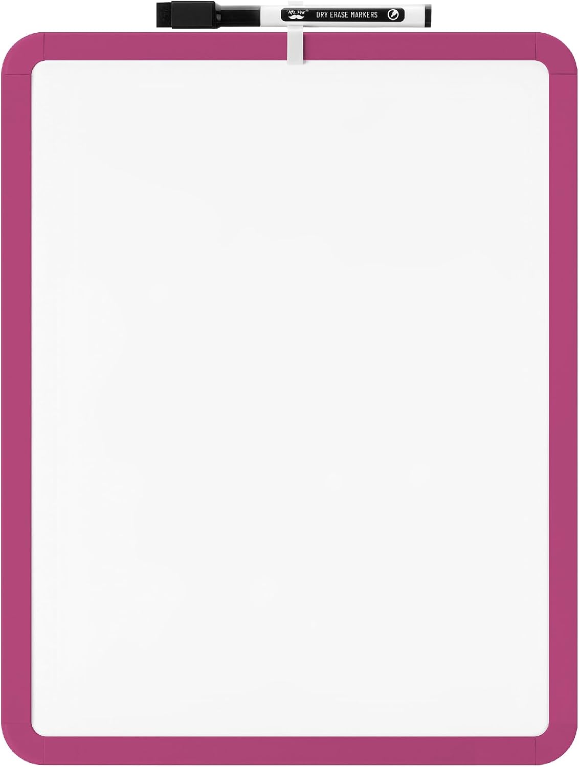 Dry Erase Board, 14” x 11”, White Frame