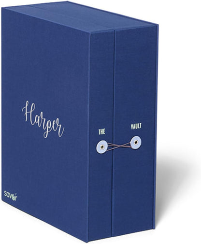 Savor | All-in-One Desk Organizer | Blue – Keep Desk, Office, and Home Organized All-in-One Storage System for Important Files, Documents, Stationery, and Office Supplies