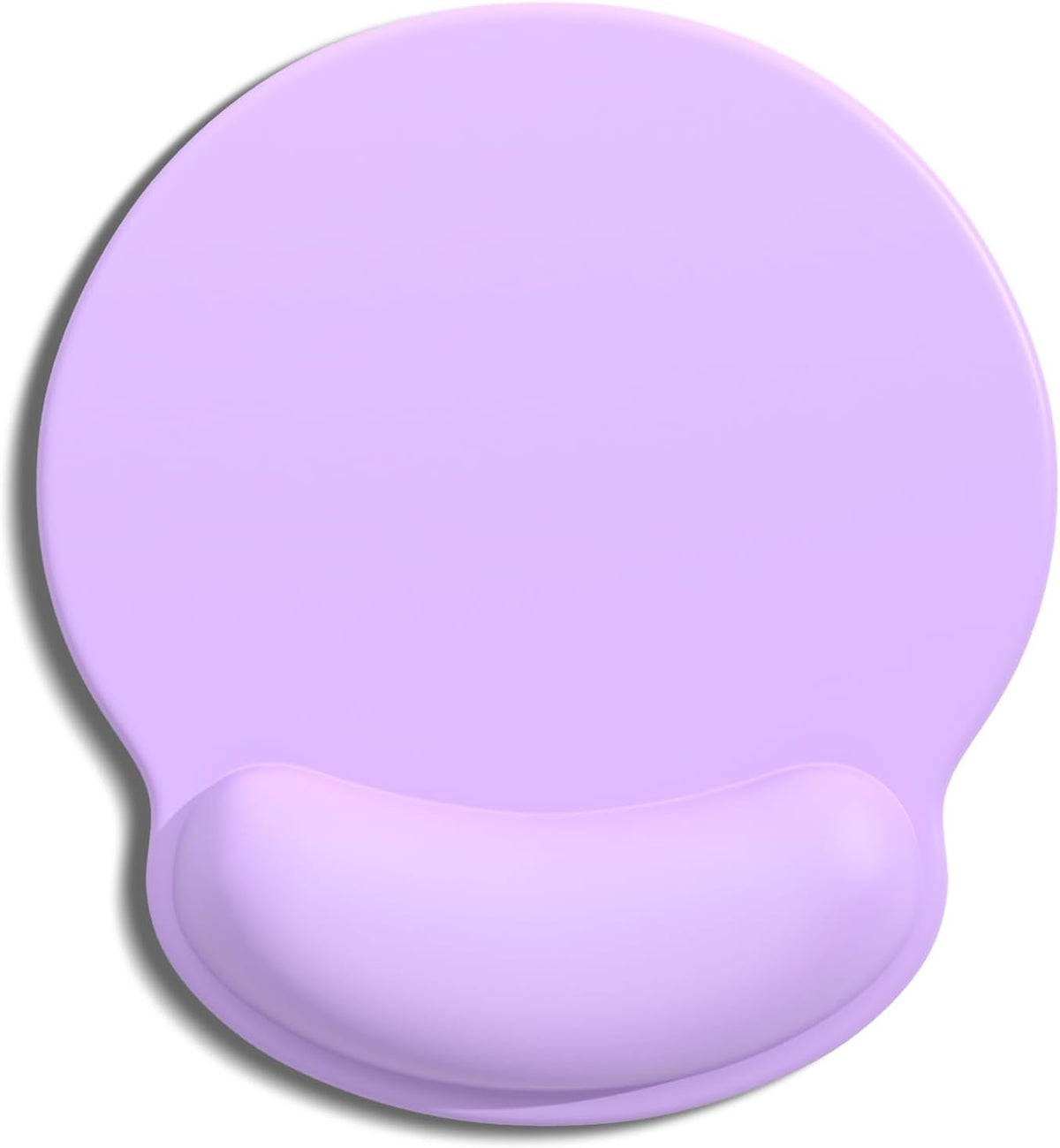 Ergonomic Mouse Pad with Wrist Rest, Comfortable Silicone Non-Slip Computer Pain Relief Gel Mouse Mat with Wrist Support for Gaming, Work, Office, Women & Men, Cute Pattern, Beige