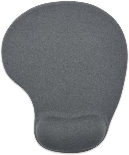 Office Mousepad with Gel Wrist Support - Ergonomic Gaming Desktop Mouse Pad Wrist Rest - Design Gamepad Mat Rubber Base for Laptop Computer -Silicone Non-Slip Special-Textured Surface (01Pink)