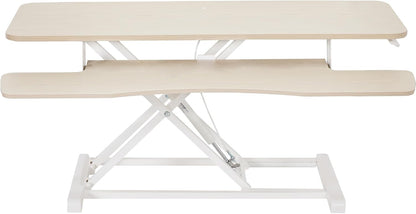 Black 32 in Standing Desk Converter, DESK-V000K