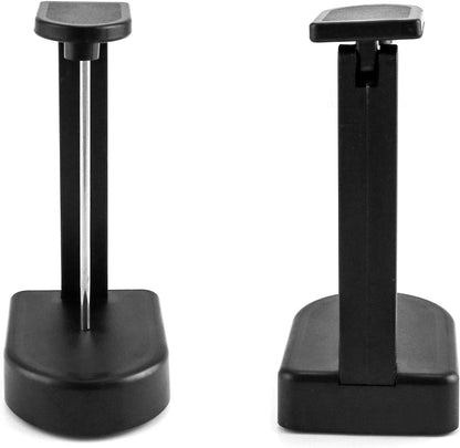 QWORK Paper Memo Holder Receipt Holder, 2 Packs Black Receipt Invoice Spike Stick Bill Fork Memo Note Spike with Safety Cap and Base